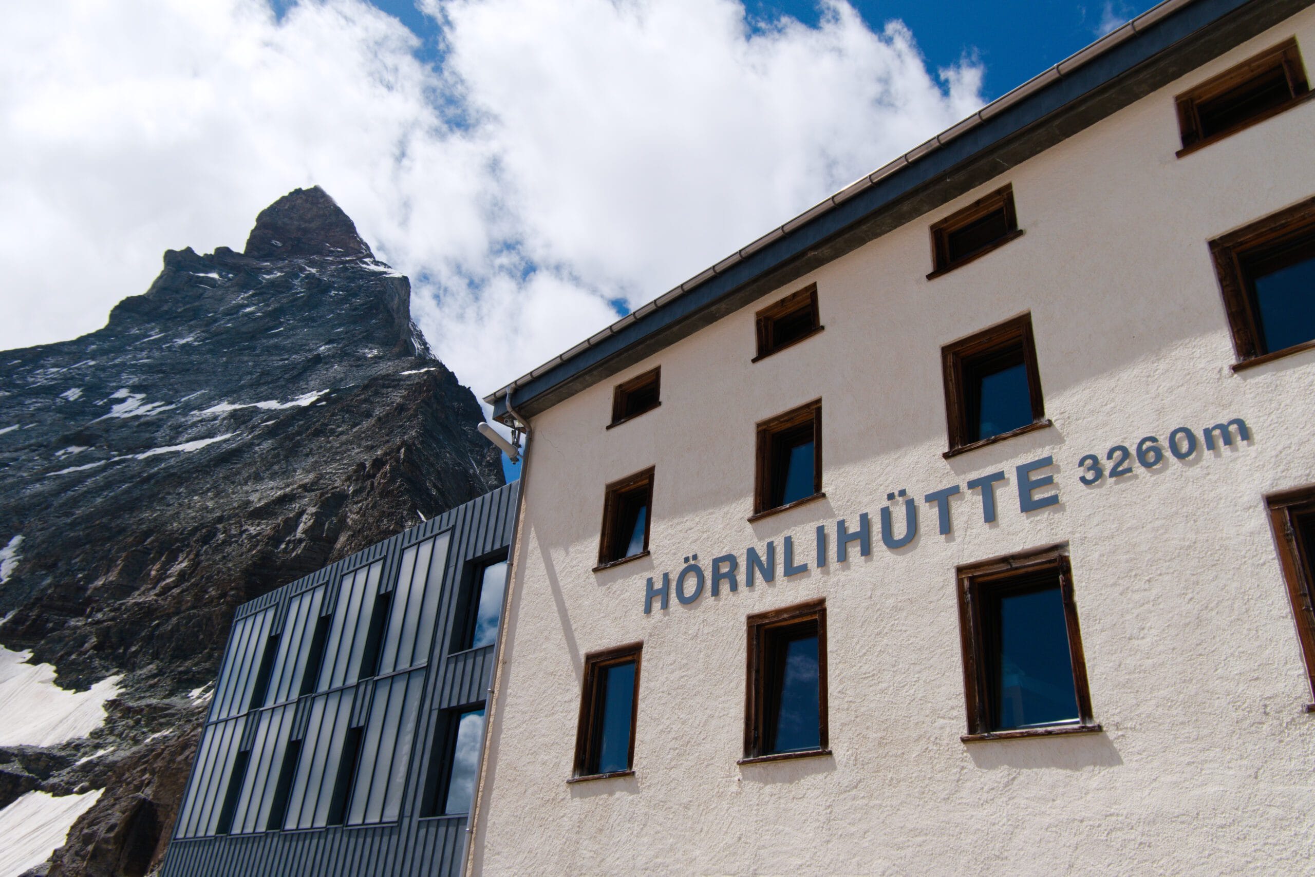 Hornlihutte and the Matterhorn