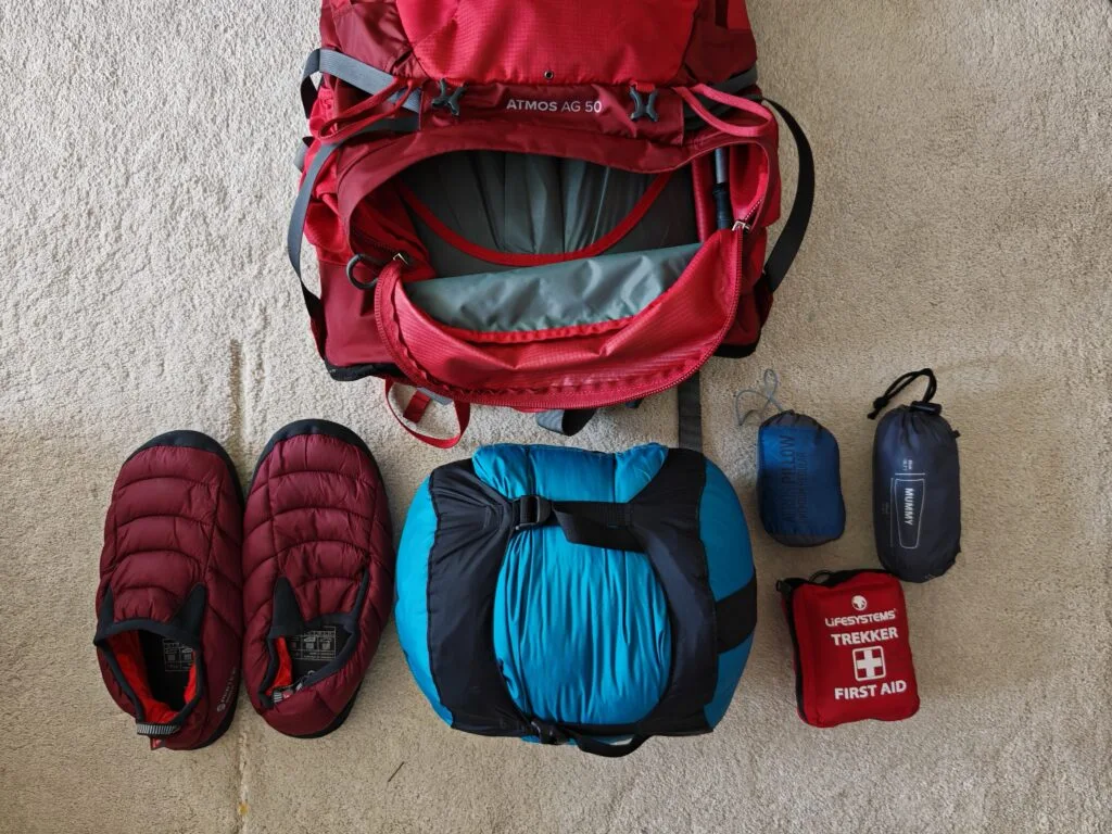 osprey bag ozone 46 Buy Osprey Ozone Travel Pack 46 Hoodoo Red at Amazon.in