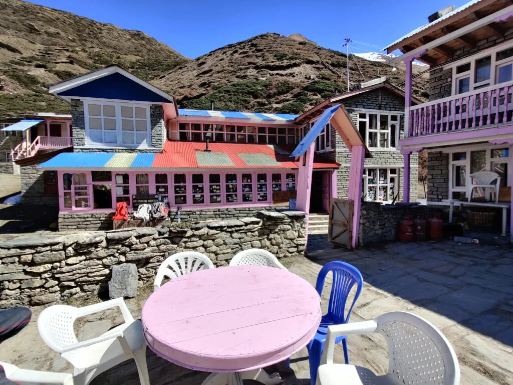 Annapurna Circuit Teahouse: Yak Kharka