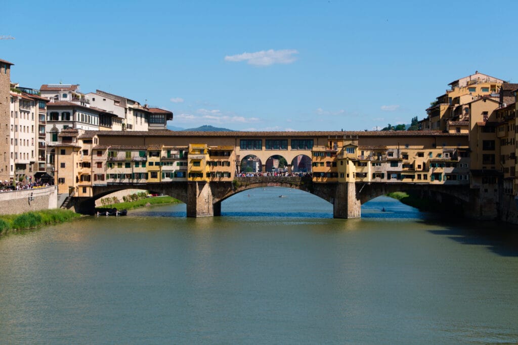 Ponte Vecchio in Florence as part of the Val D'Orcia Itinerary
