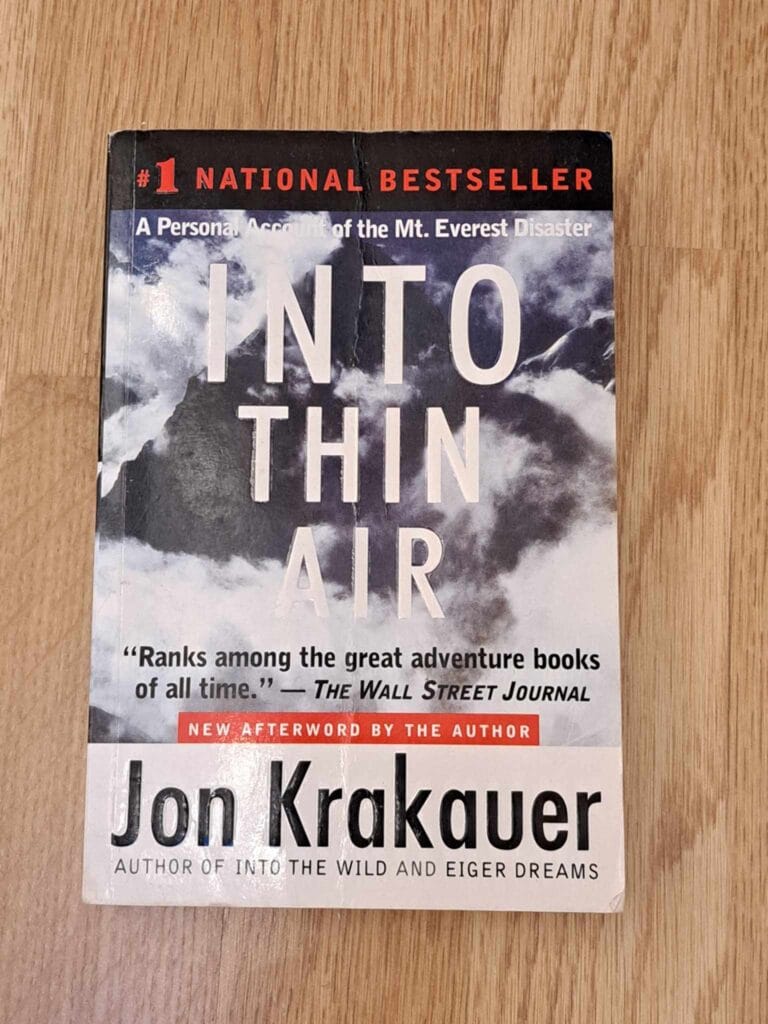 Into Thin Air Book