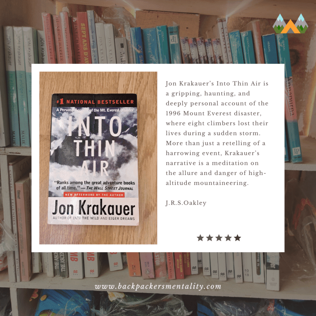 Into Thin Air Book Review