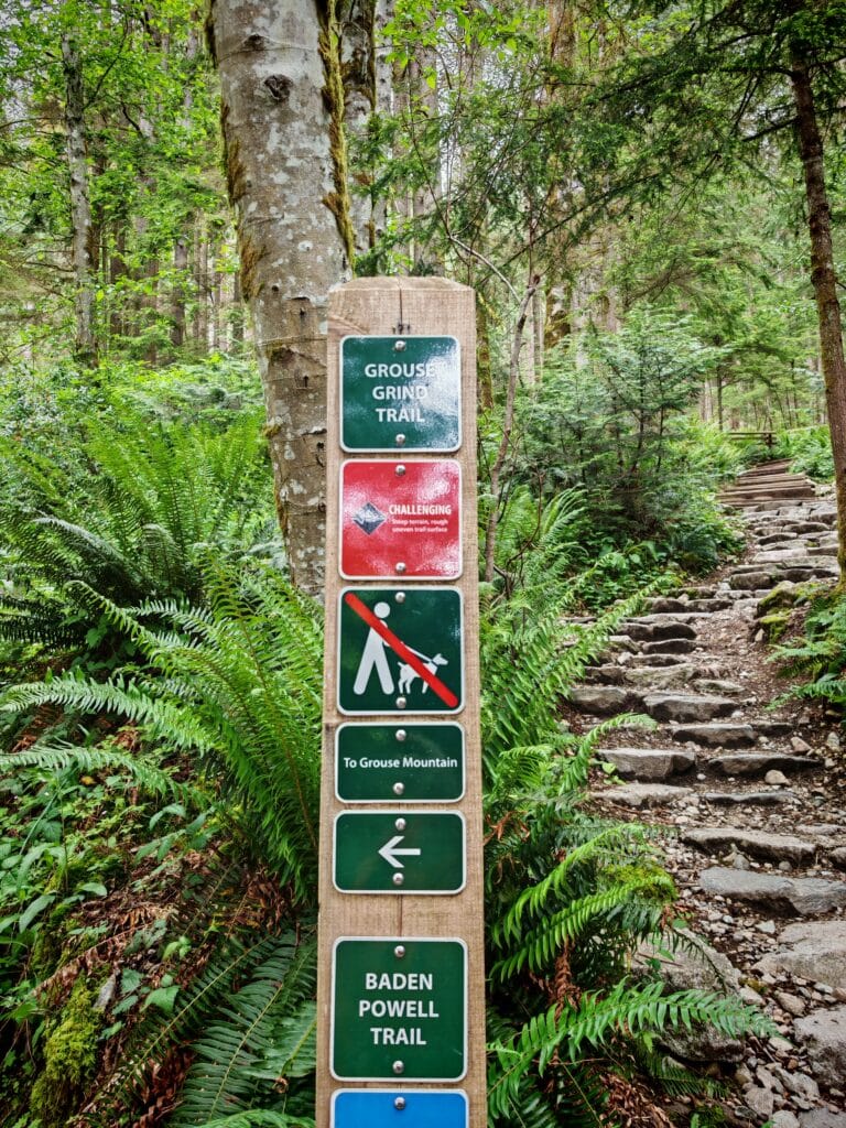 Grouse Grind Trail Start