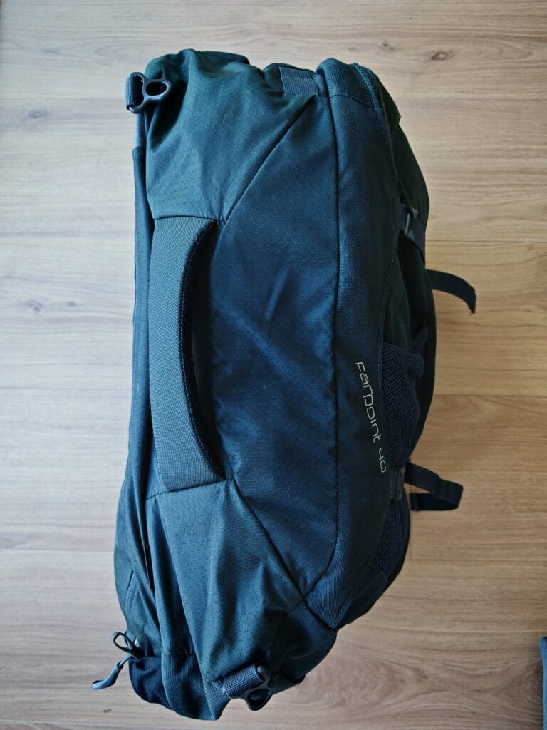 Osprey Farpoint 40 Side View