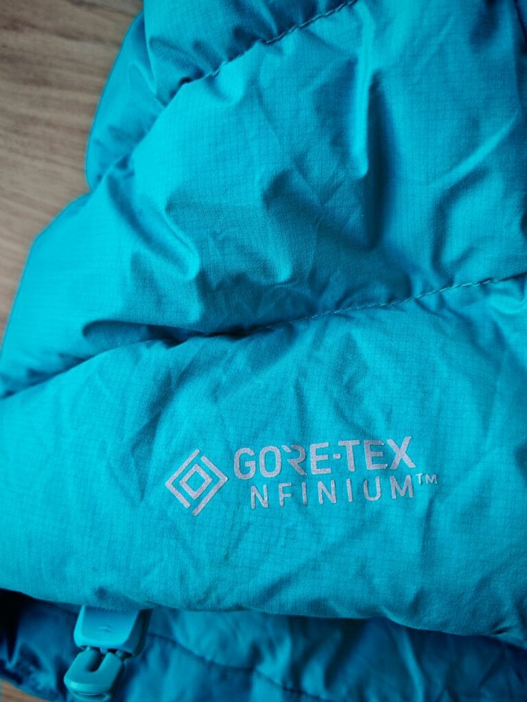 Rab Infinity Alpine Jacket Gore-Tex Infinium Wind proofing
