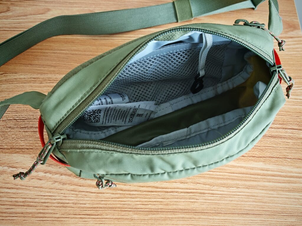 Fjallraven High Coast Hip Pack - Unzipped