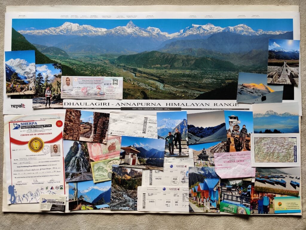 Poon Hill Nepal Collage