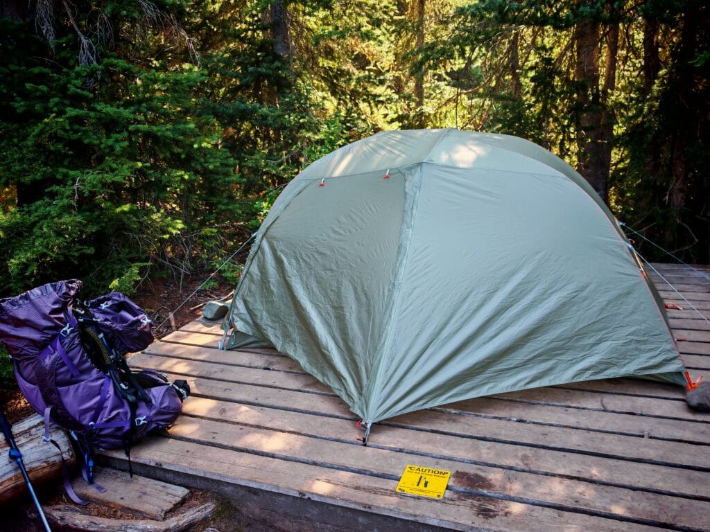 Backpacking for Beginners-Camping Set-up
