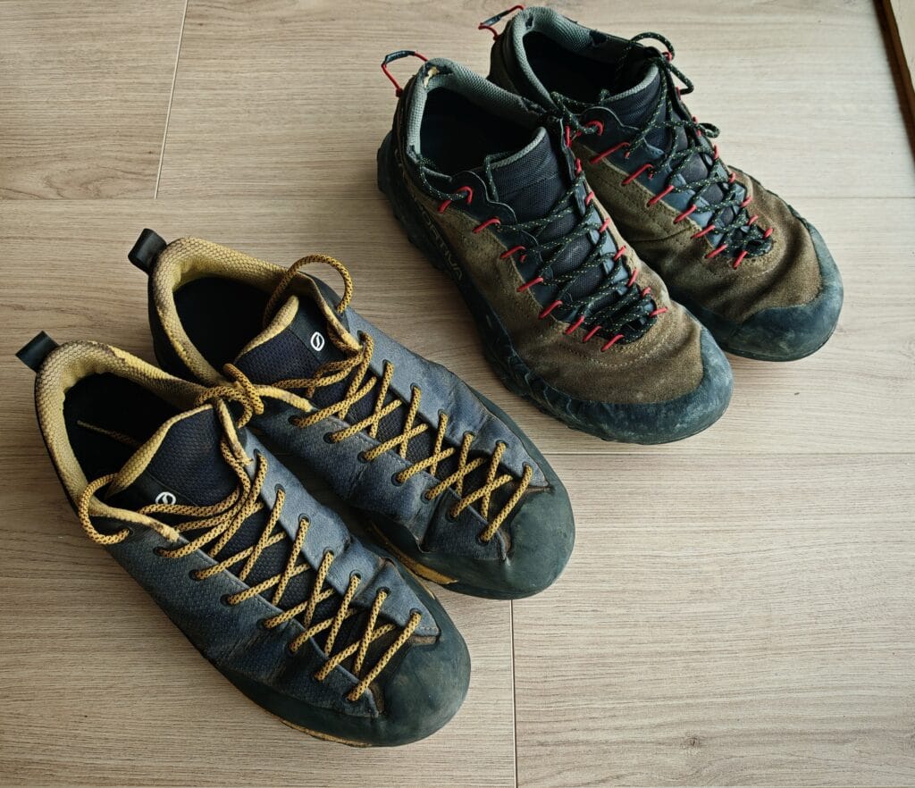 Scarpa Mescalito Planet vs La Sportiva TX4 GTX