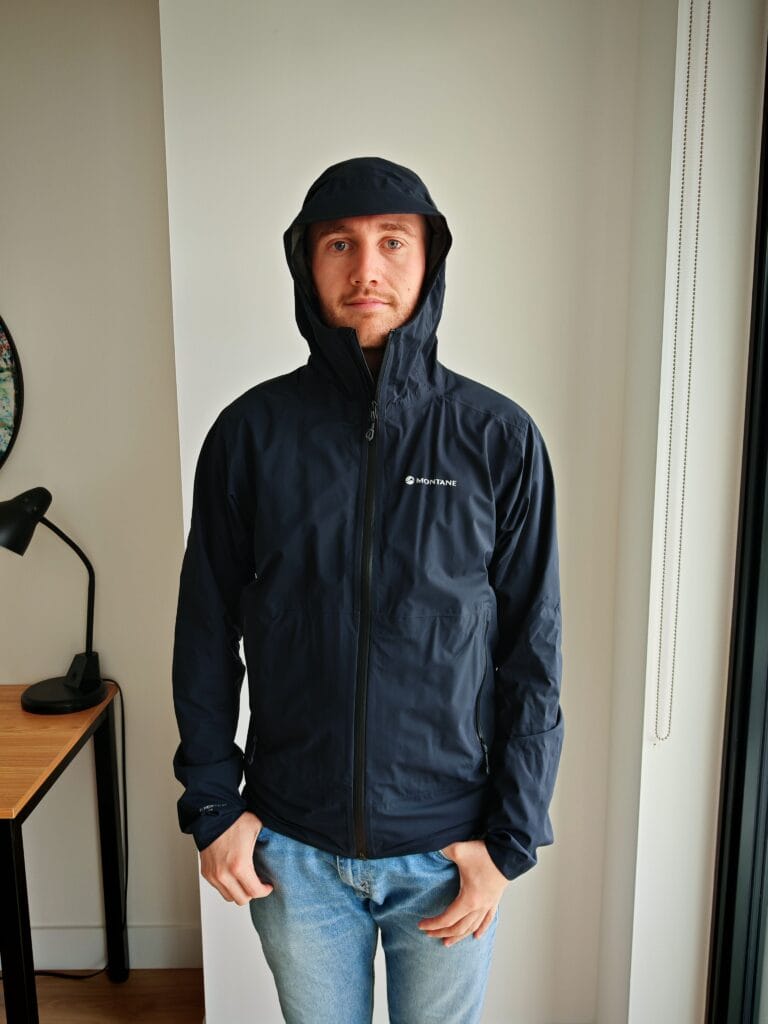 Montane Minimus Lite Jacket Hood Up