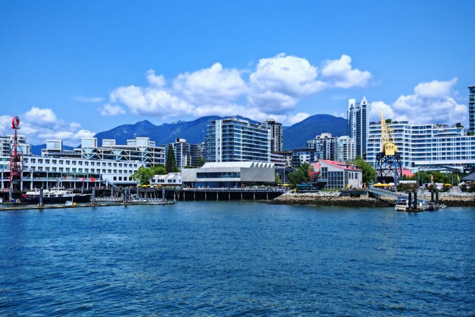 The Shipyards in North Vancouver are a hub for the Quay Market, Polygon Gallery and many waterfront restuarants