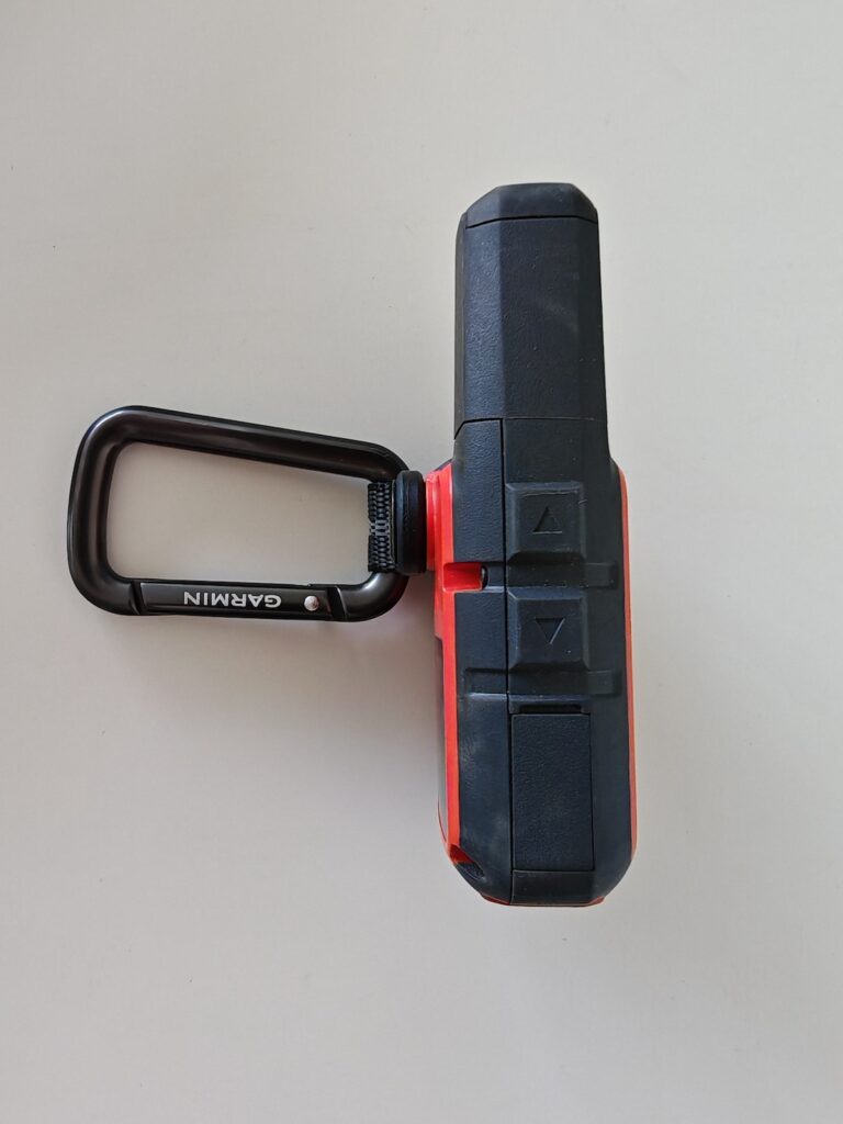 Side view of the Garmin InReach Mini 2