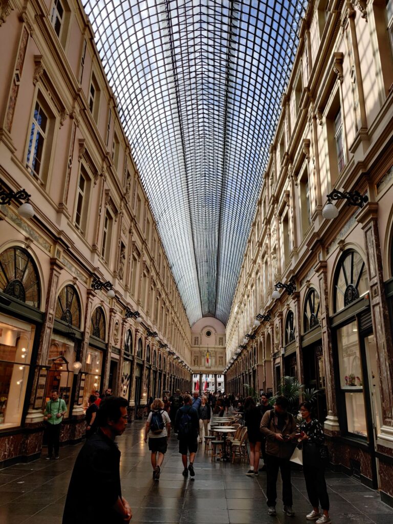 Royal Saint-Hubert Galleries in Brussels